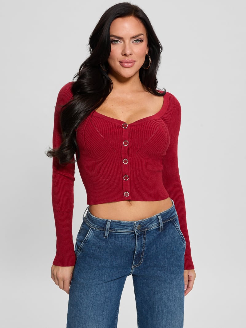Eco Katelyn Crop Cardigan