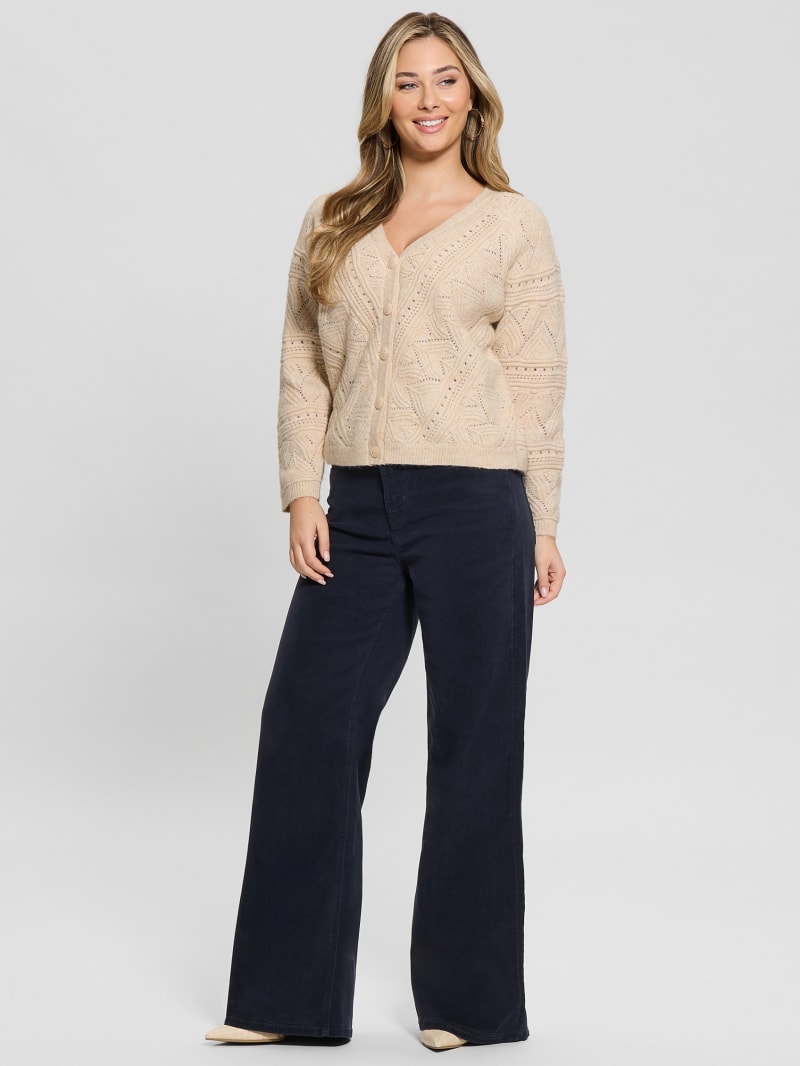 Amelia Pointelle Cardigan - thumbnail 2