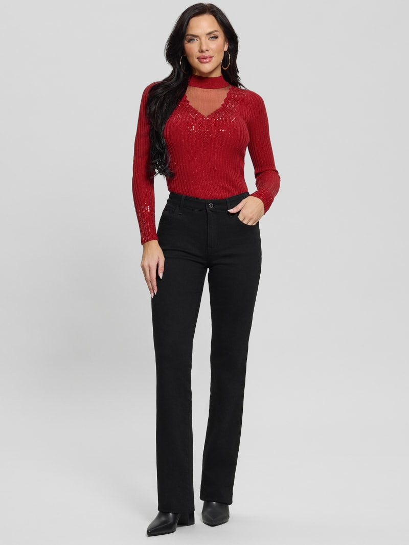 Alice Rhinestone Sweater Top