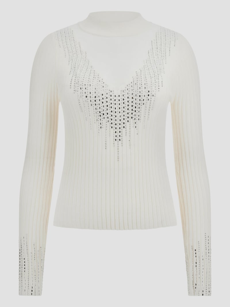 Alice Rhinestone Sweater Top