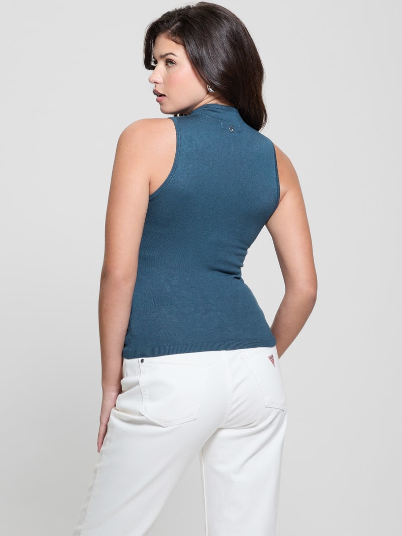 トップス Stone  corta slim fit GUESS® Calista Rhinestone Top