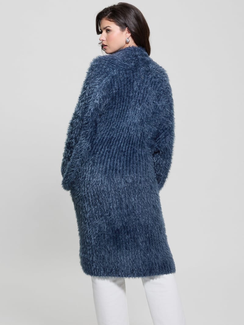 Nori Fuzzy Cardigan Sweater | GUESS