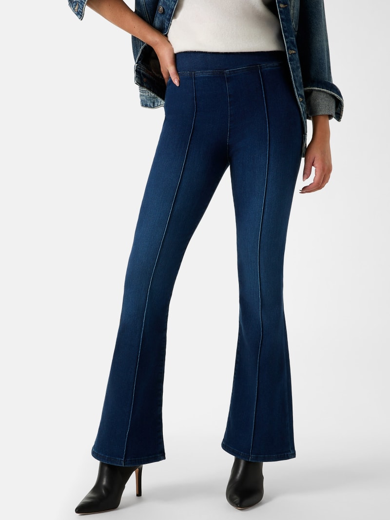 Jeggings Évasés Pour Filles - Denim Bleu - Taille élastique - Coupe Tendance - Pour 3 à 10 Ans - Confortables Et Stylés