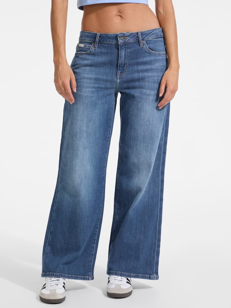 GUESS® G13 Low-rise extra wide leg jeans