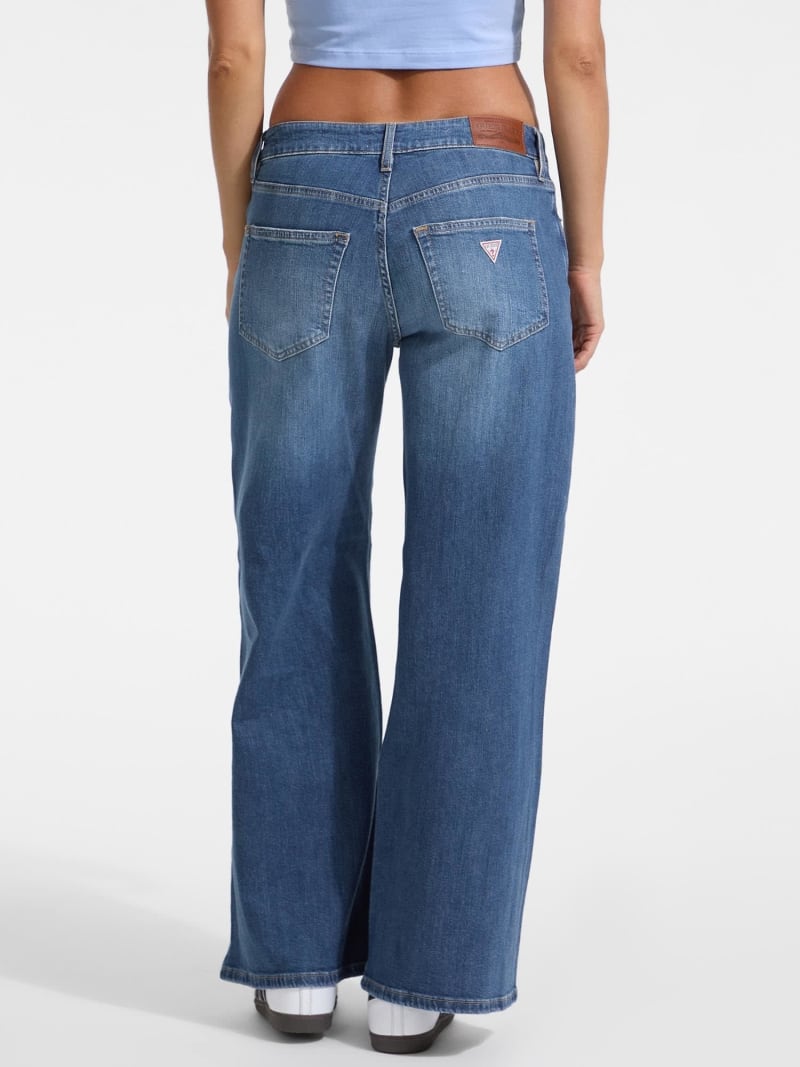 GUESS® G13 Low-rise extra wide leg jeans