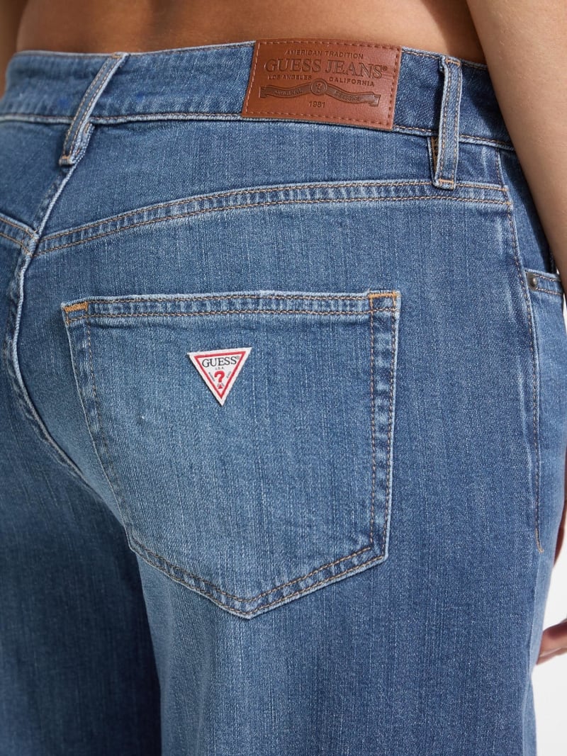 GUESS® G13 Low-rise extra wide leg jeans