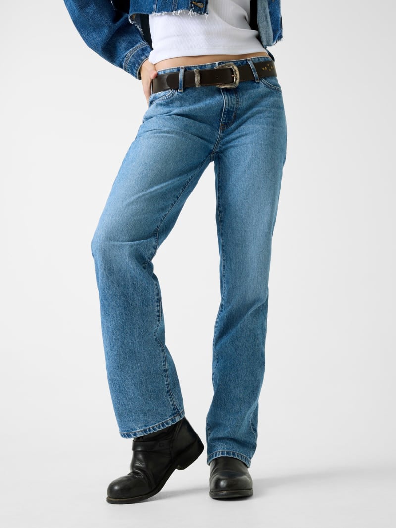 G08 Mid-rise straight jeans