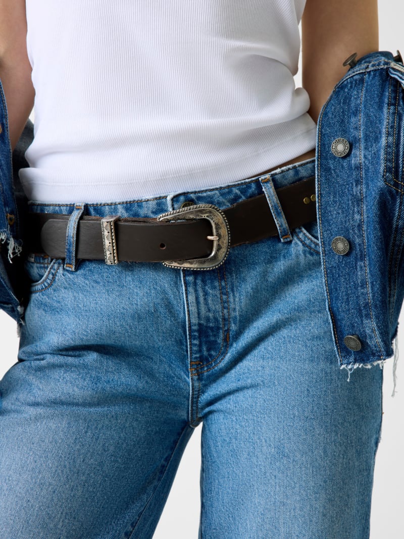 G08 Mid-rise straight jeans