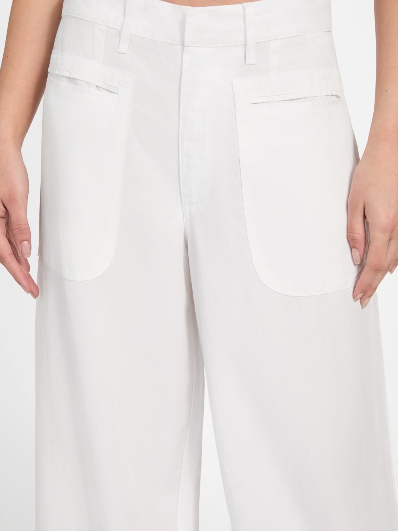 [FOTTSFOTTS] / ☆ PARACHUTE PANTS / IVORY iets frans Baggy Zip Off Parachute Pants XS Urban Outfitters