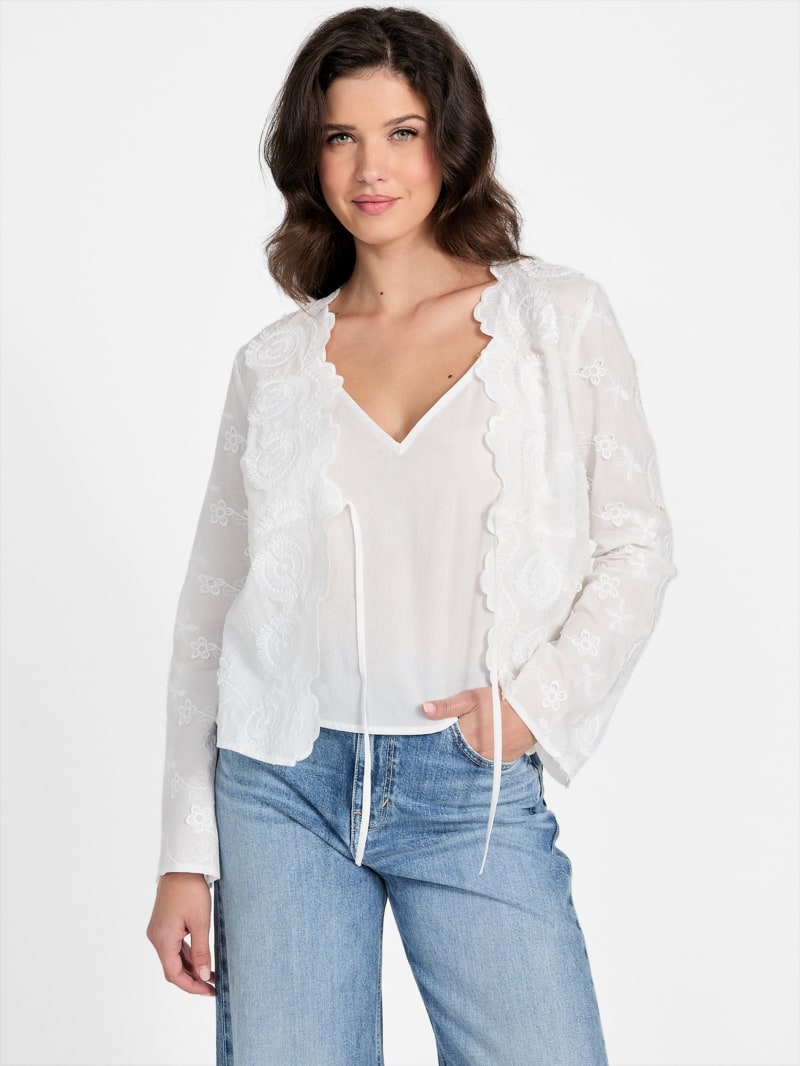 【2024】三越のお歳暮・冬ギフト Aida Embroidered Top | GUESS トップス