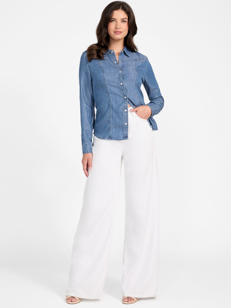 Classic Denim Western Shirt