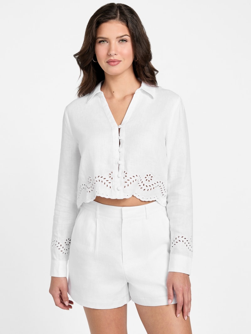 【H】neau linen tops cream linen tops (-cream-) – NEAU__online