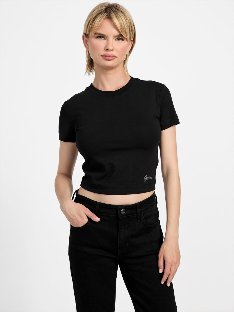 【CIVILIST】 Mini Logo Tee / Black Civilist Mini Logo T-Shirt - Black | Flatspot