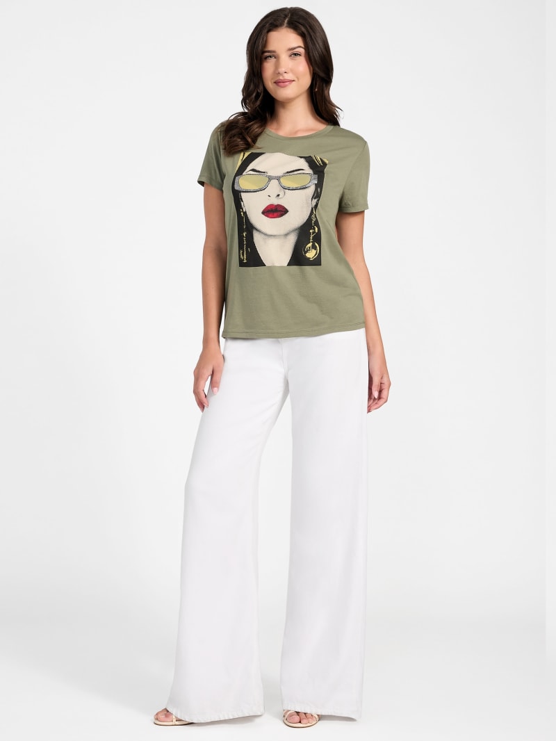 Crewneck Sunglasses Easy Tee