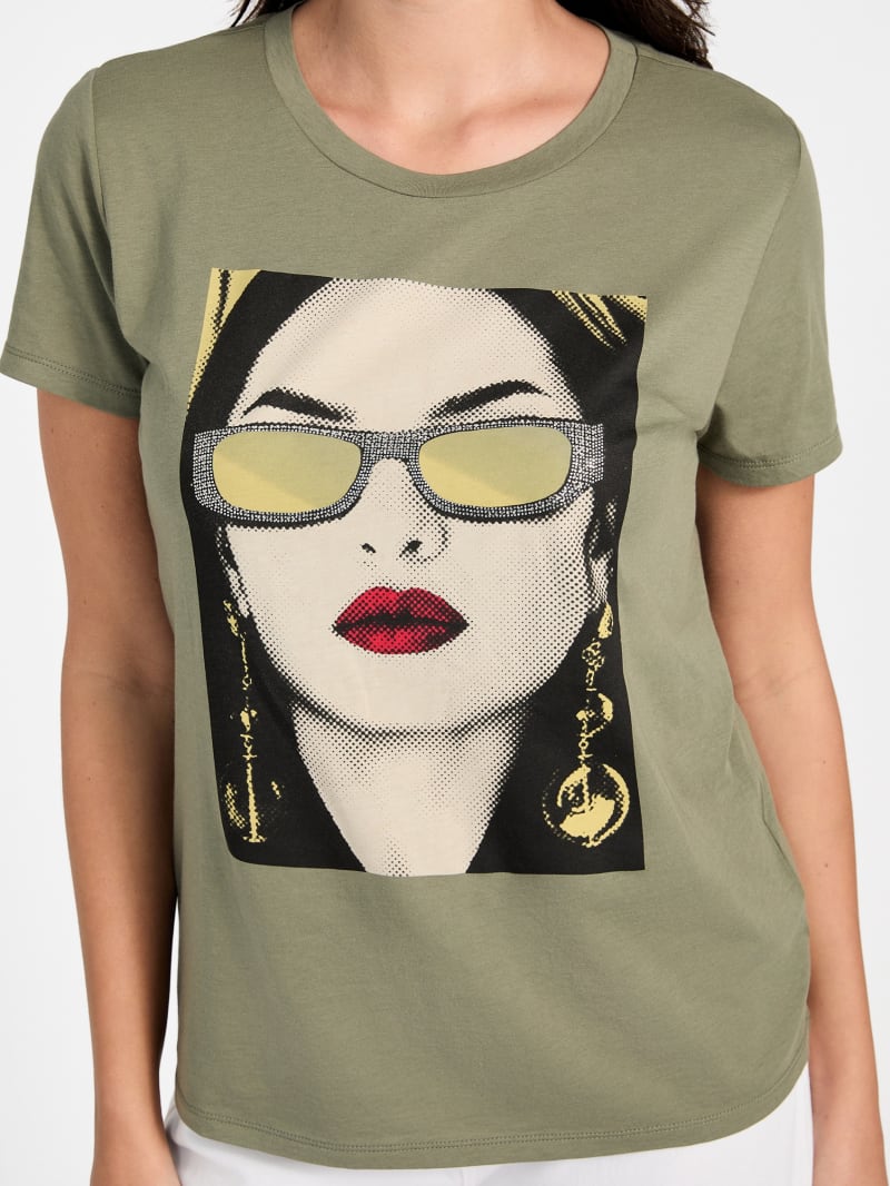 Crewneck Sunglasses Easy Tee