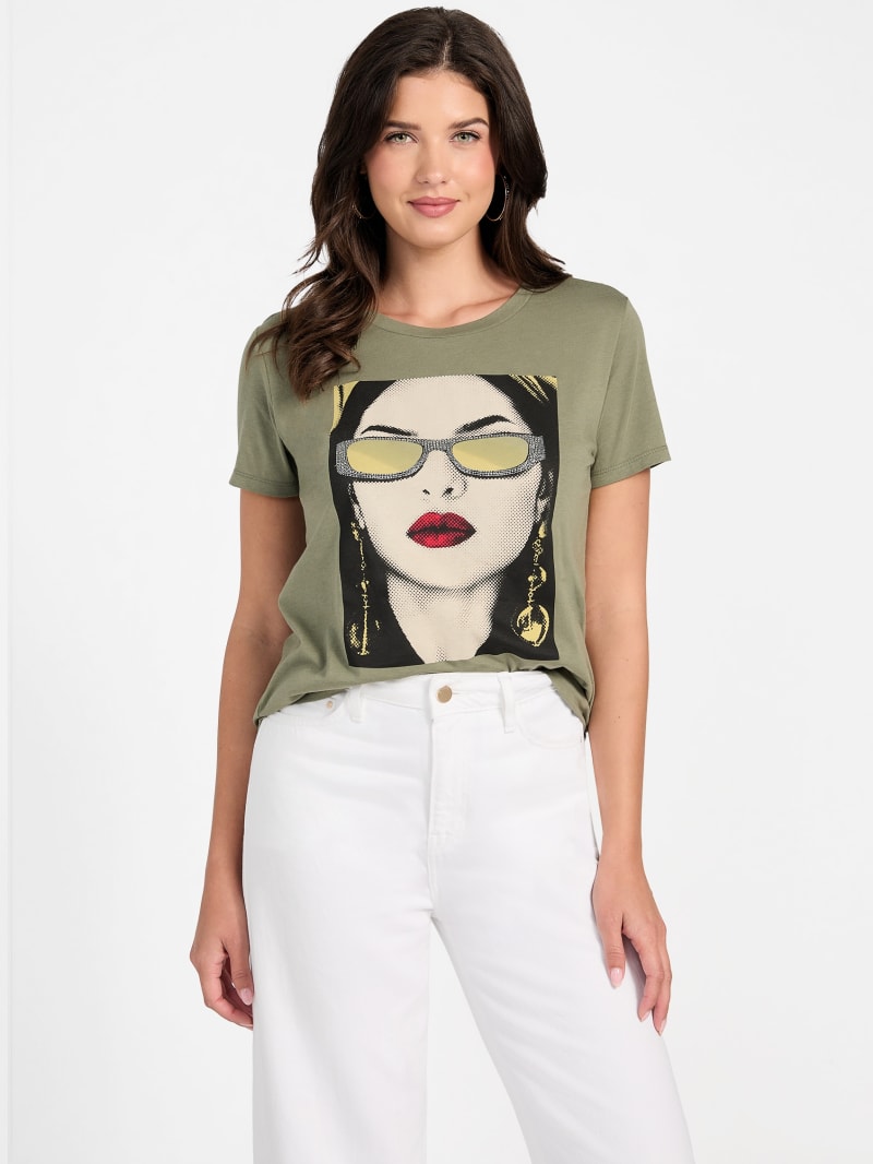Crewneck Sunglasses Easy Tee