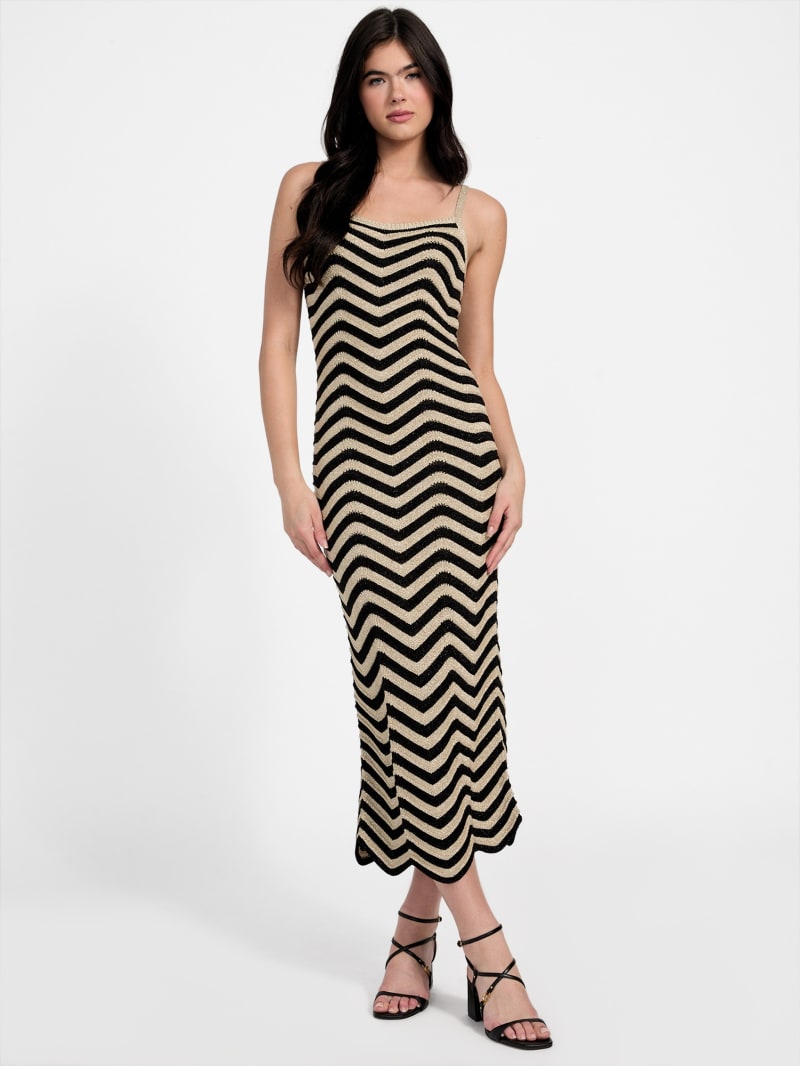 guess dress Ring Printed Maxi Dress