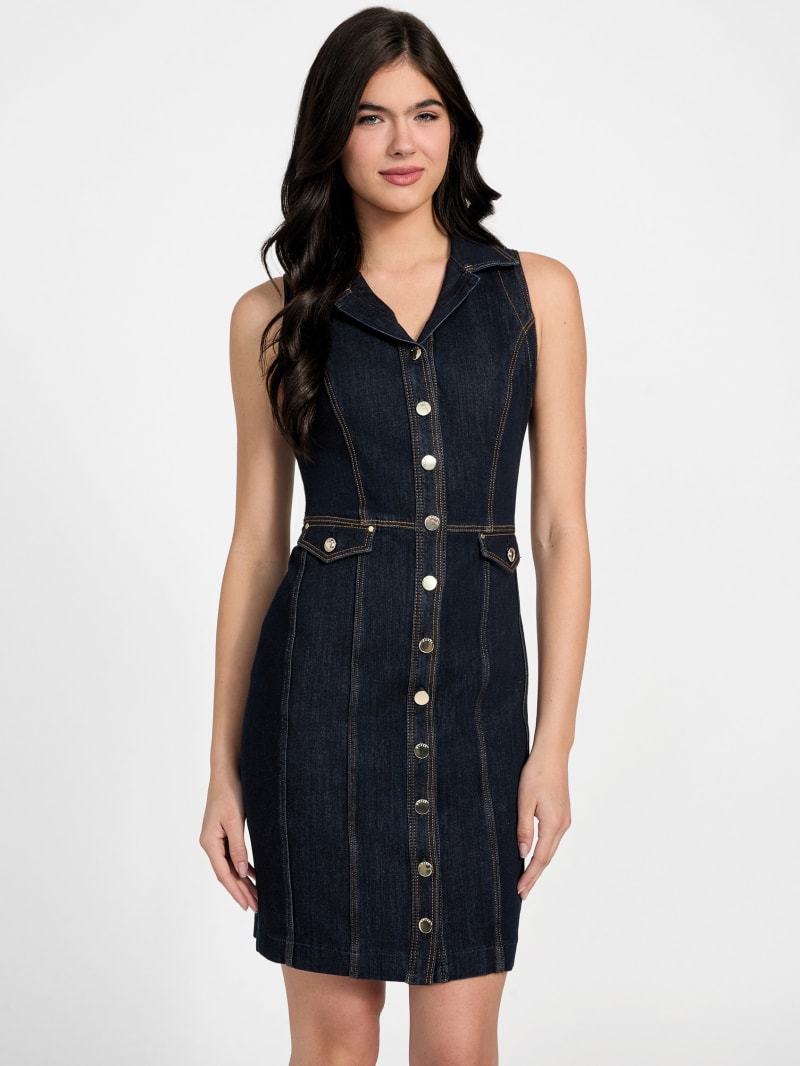 Eco Destiny Denim Midi Dress