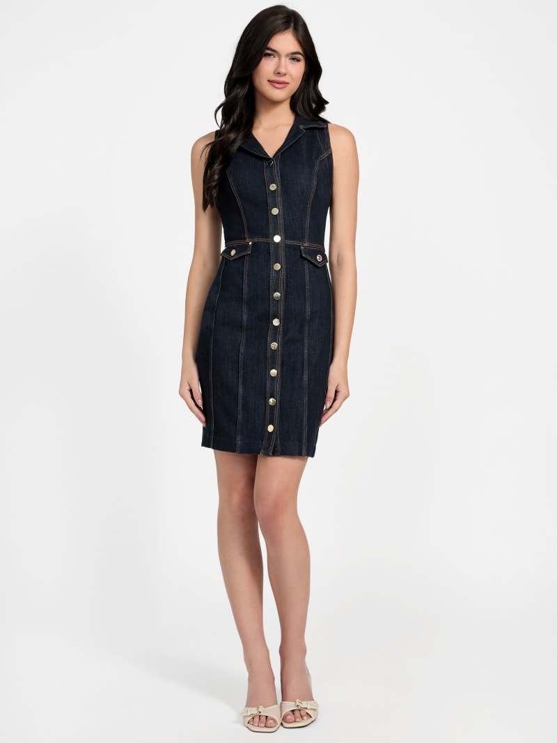 Eco Destiny Denim Midi Dress