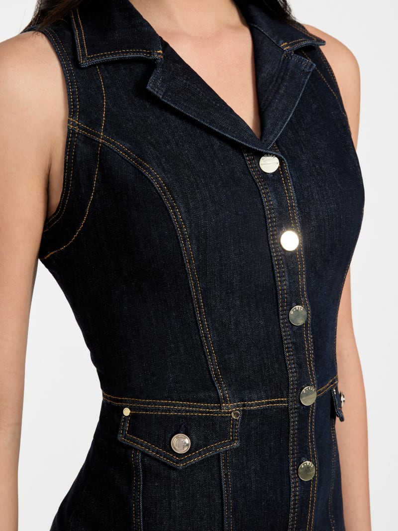 Eco Destiny Denim Midi Dress