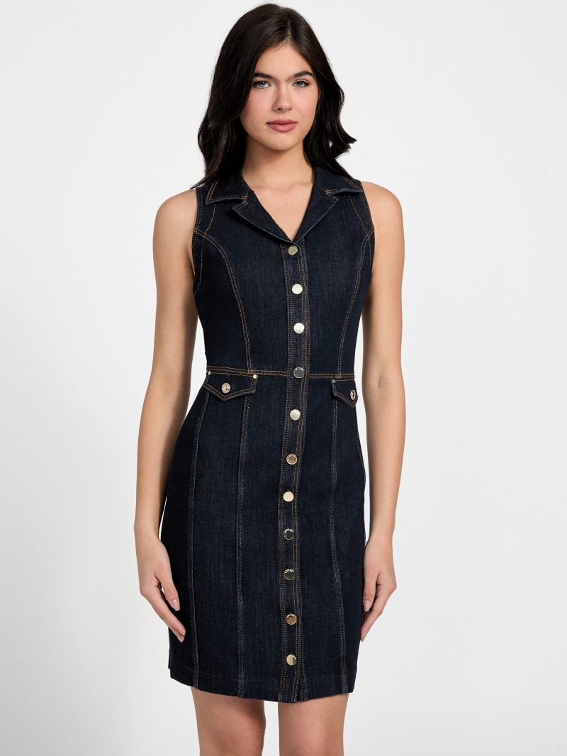 Eco Destiny Denim Midi Dress