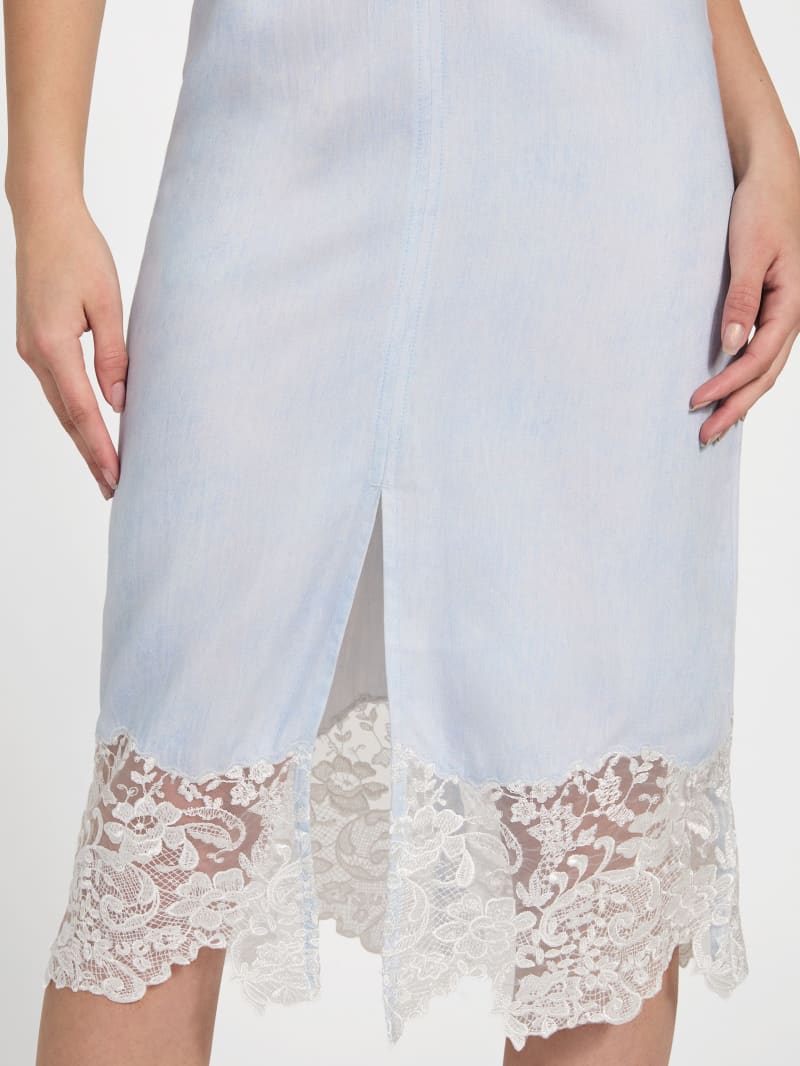 Aria Maxi Denim Dress