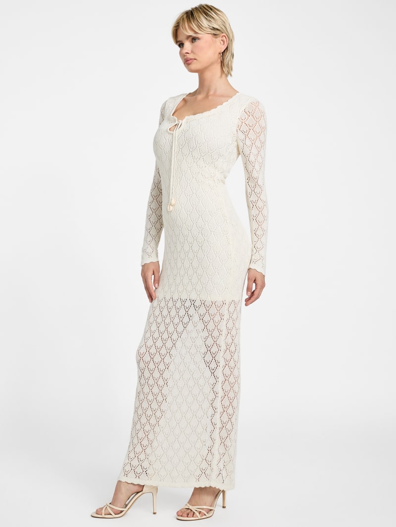 Alba Pointelle Maxi Dress