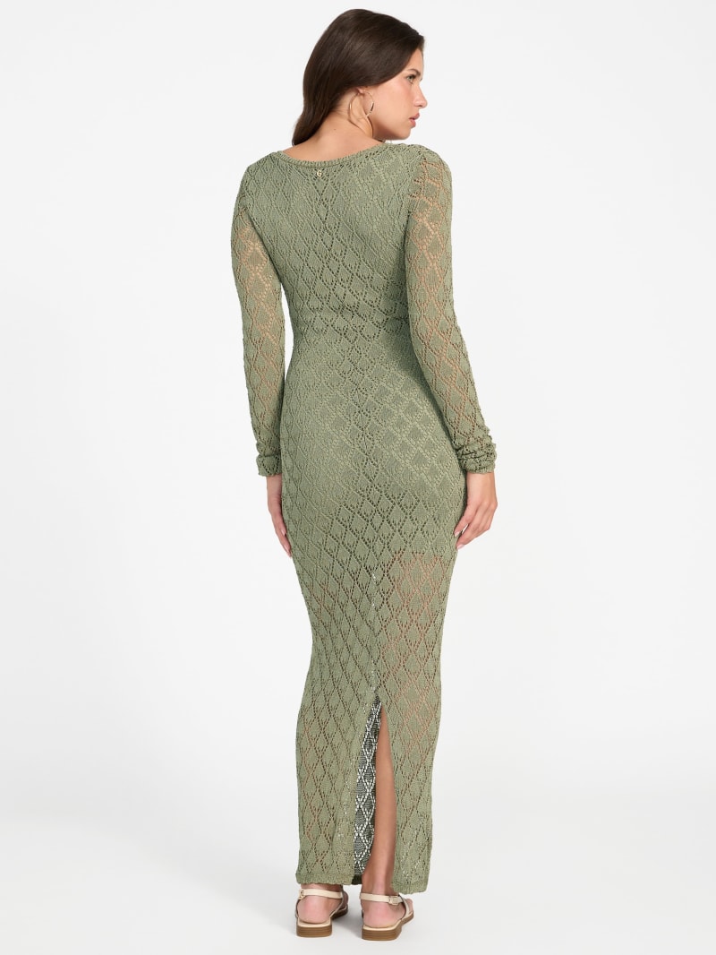Alba Pointelle Maxi Dress