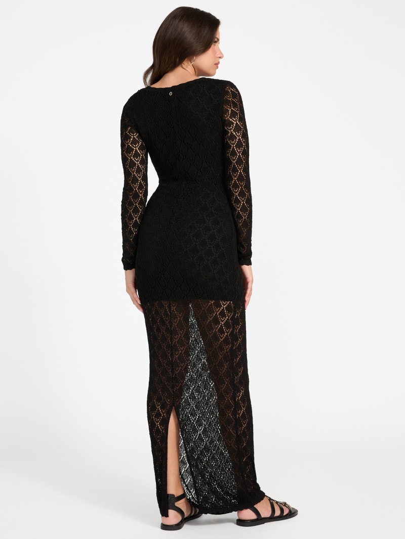 Alba Pointelle Maxi Dress