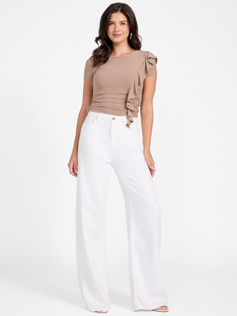 GUESS® Eco Verdiana Ruffle Top