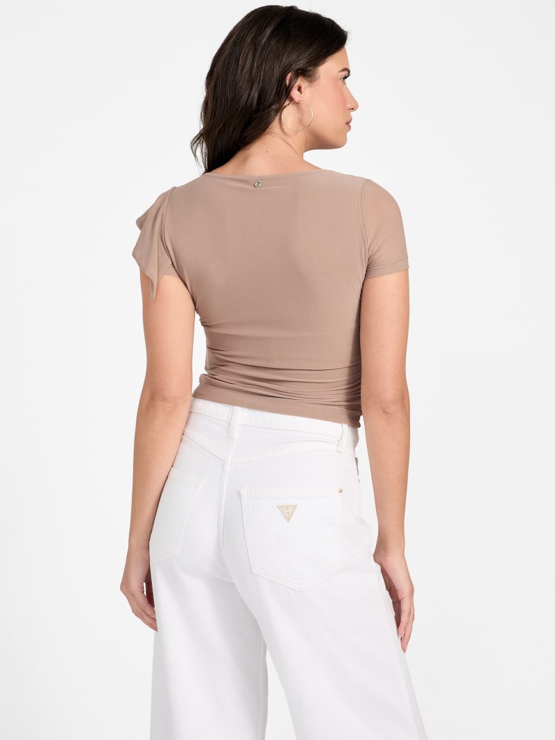 GUESS® Eco Verdiana Ruffle Top