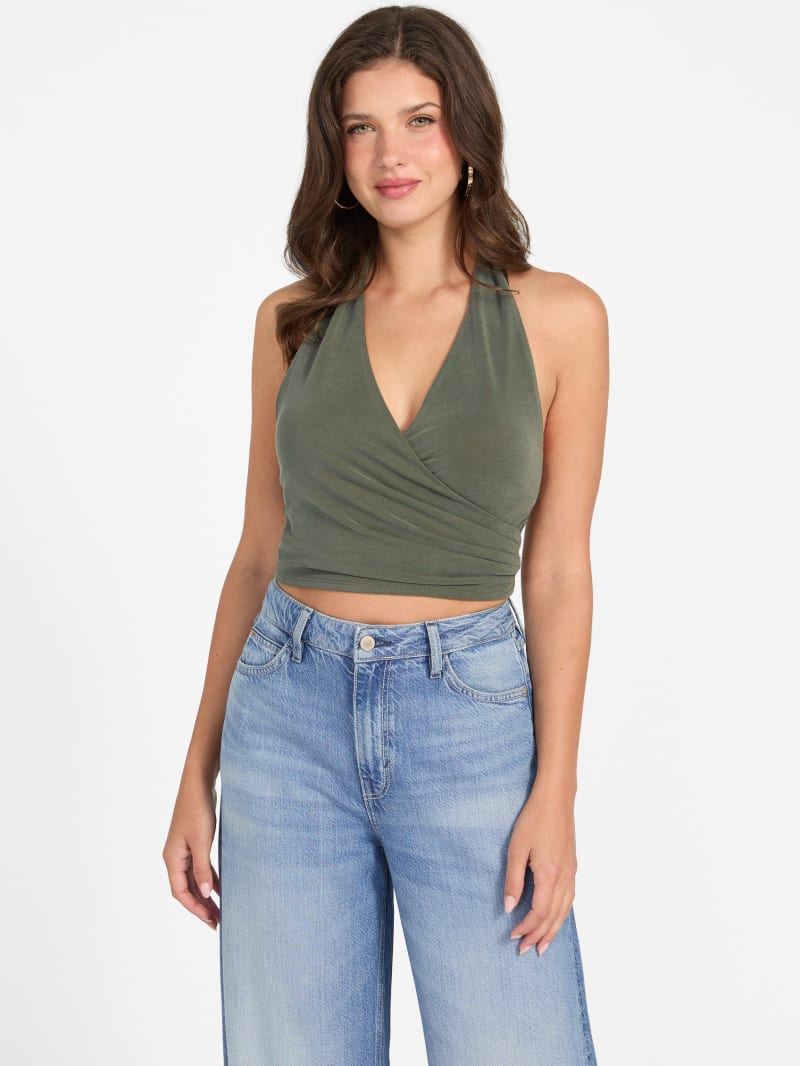 Eco Kenzie Halter Top | GUESS