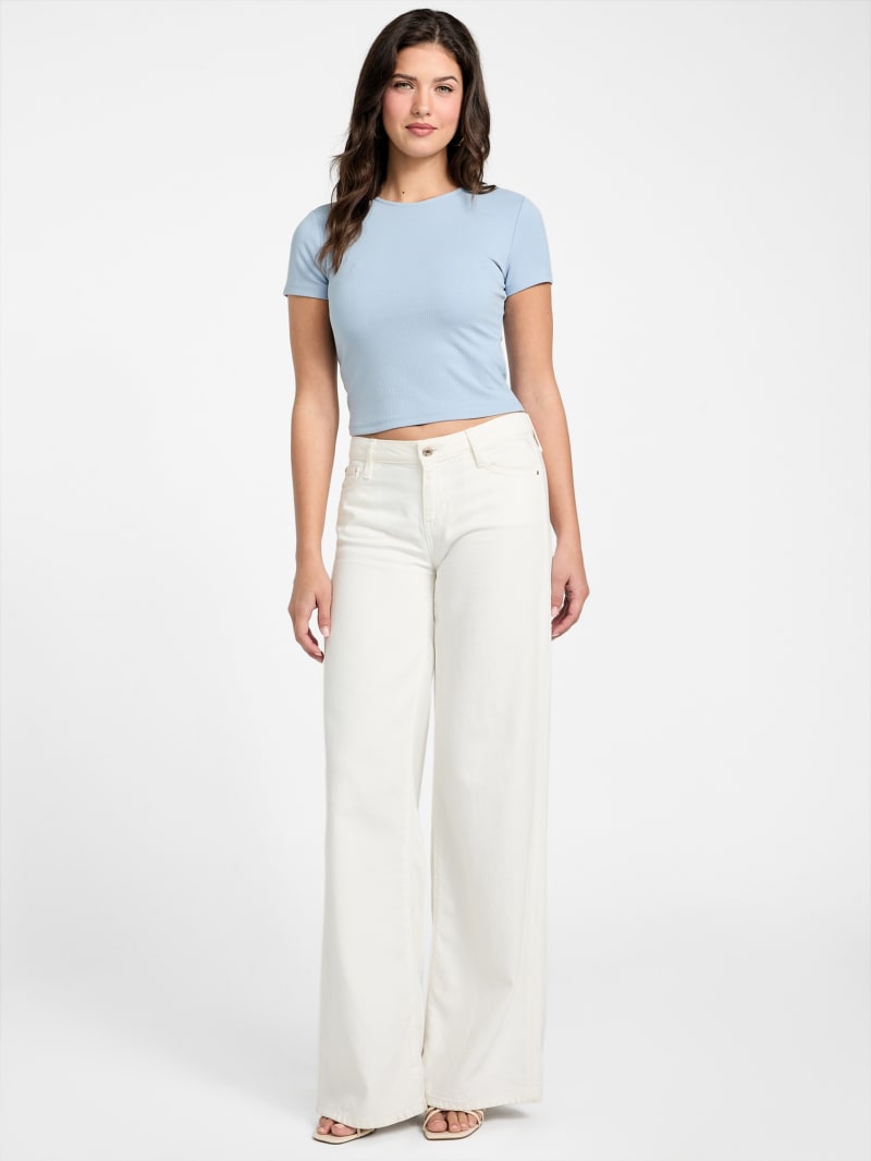 GUESS® Eco Terra Ribbed Top