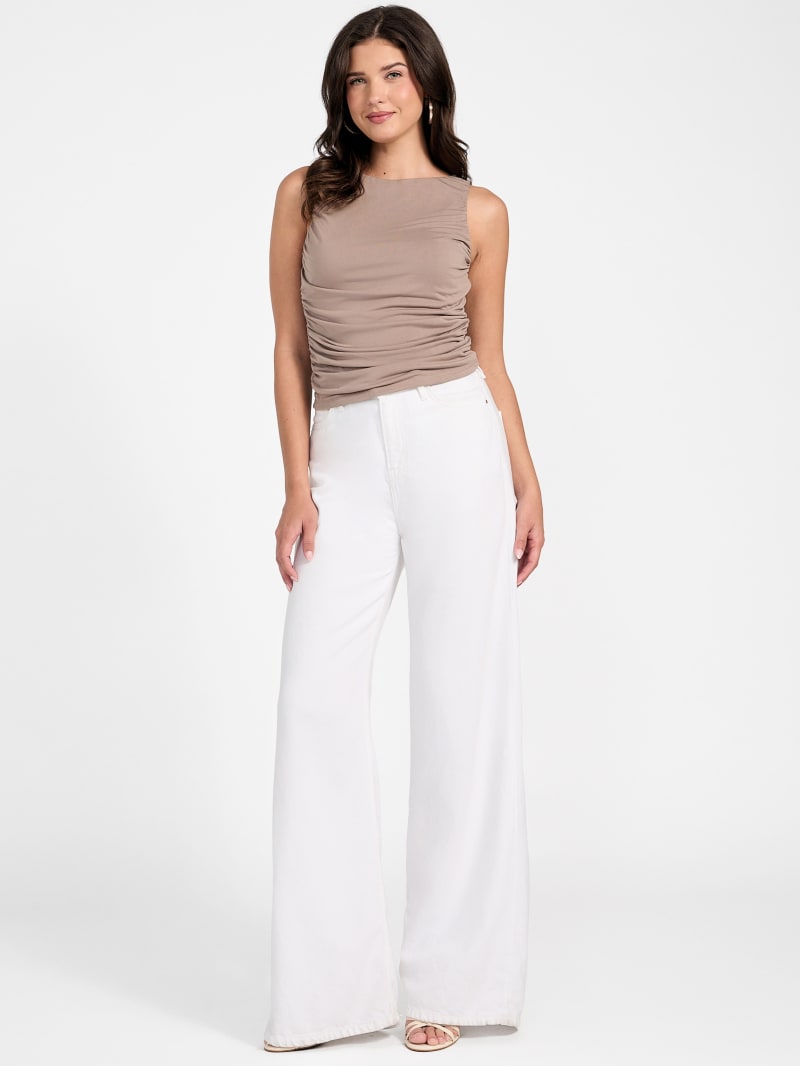 Eco Shirred Ciena Tank Top