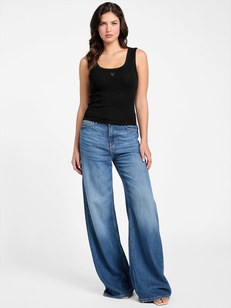 Eco Triangle Patch Tank Top | GUESS