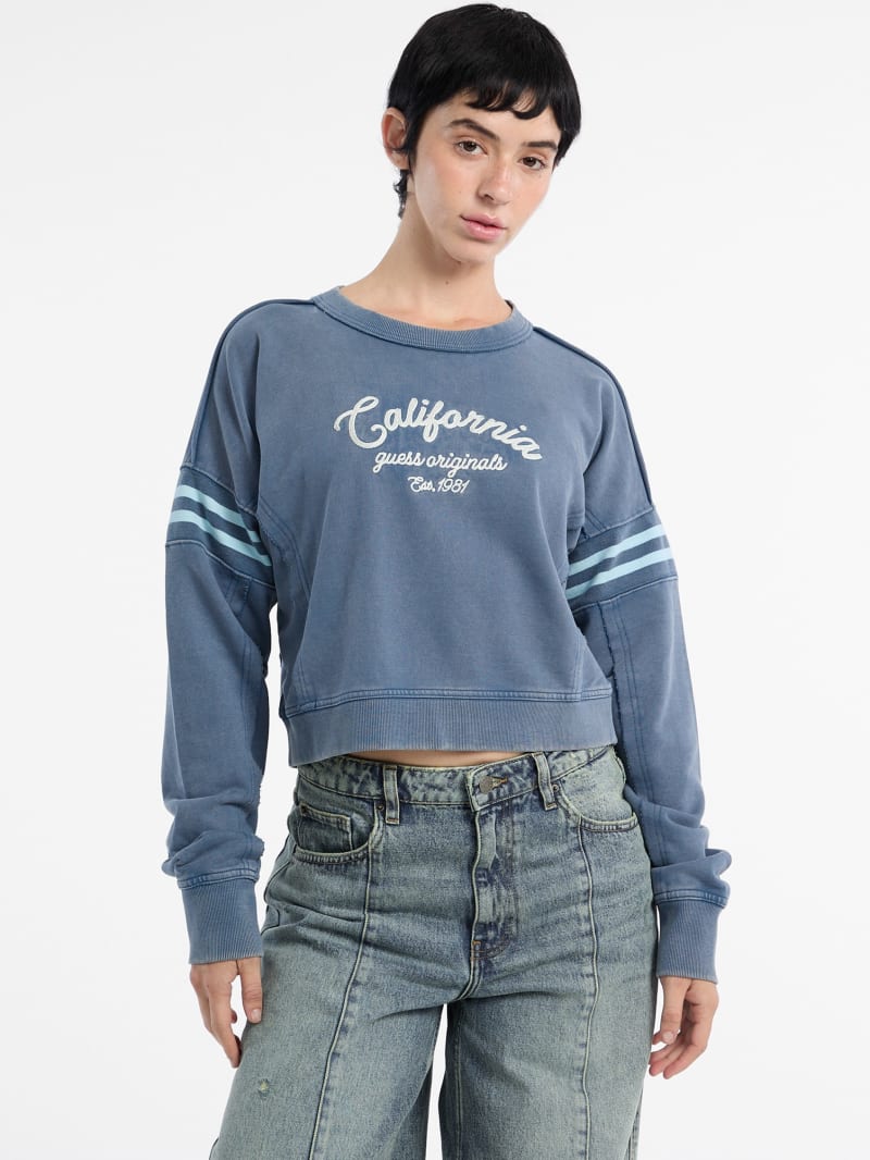 GUESS Originals Cropped Sweatshirt Women | GUESS Jeans®