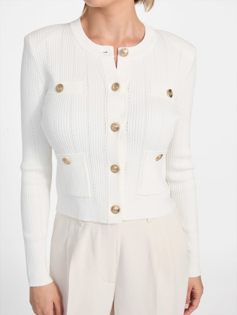売れ筋商品|||サムス サムス ニット&セーター レディース アウター CANDICE  - Cardigan - blue heaven Cardigan Sweaters for Women Long Sleeve Crew Neck Soft Fall