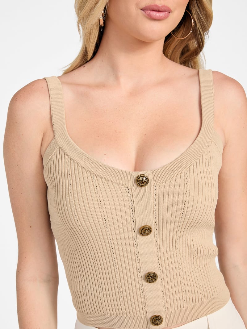 Emmie Sweater Crop Tank