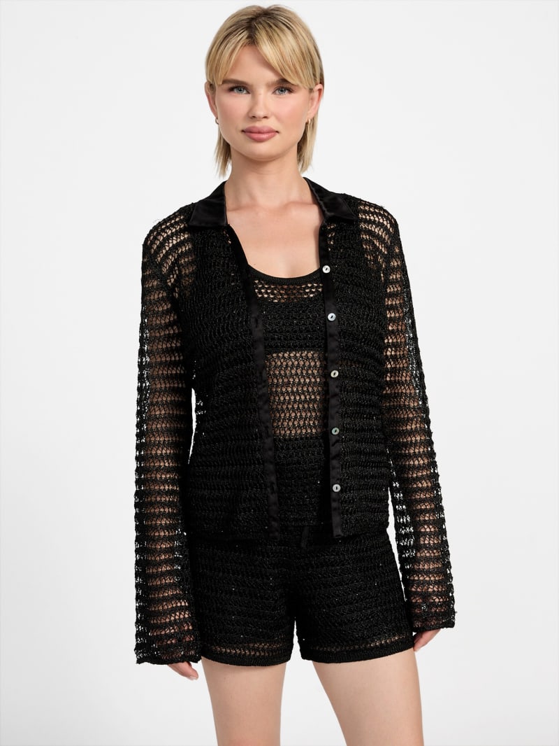 GADID ANONIEM LUCY MULTI ニットポロ 短丈 00s LUCY / MULTI | GADID ANONIEM