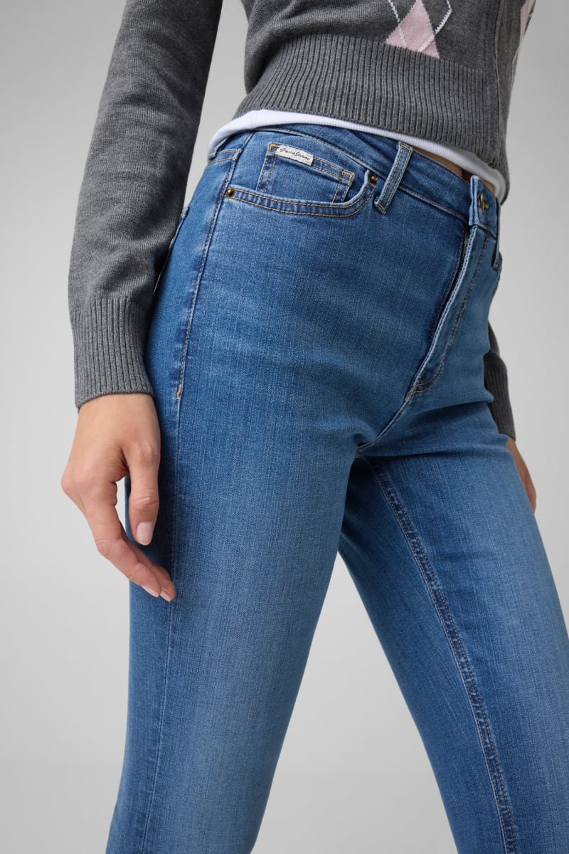 High-rise flare jeans