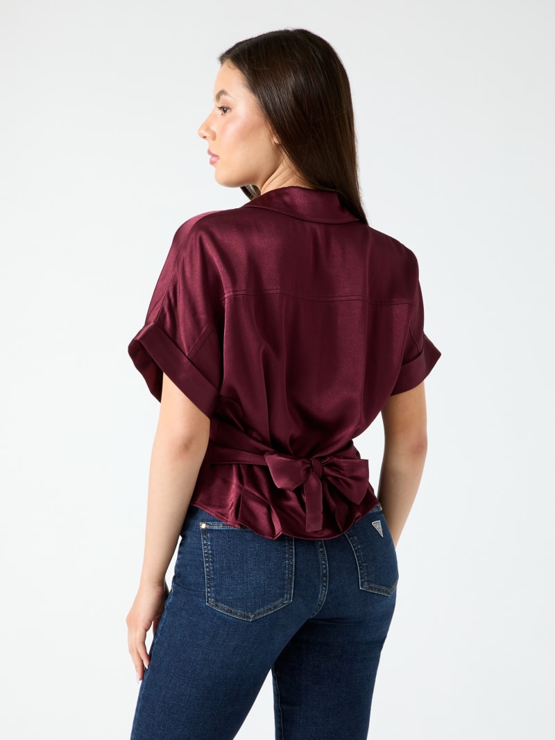 Satin shirt