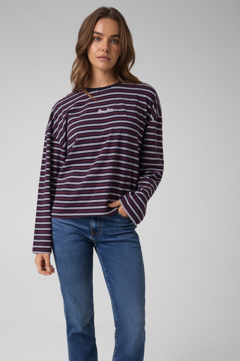 Striped relaxed t-shirt