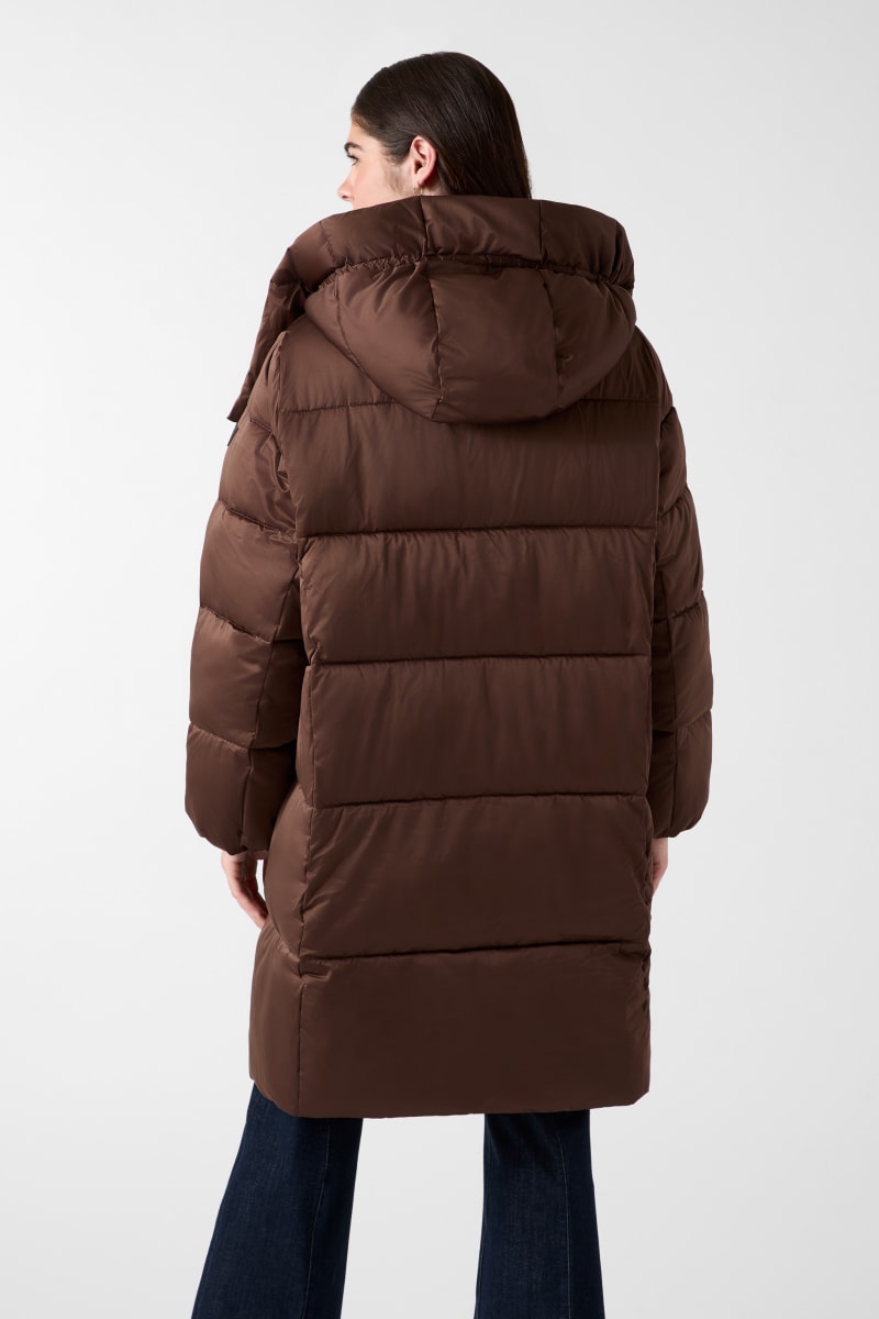 Medium length puffer jacket