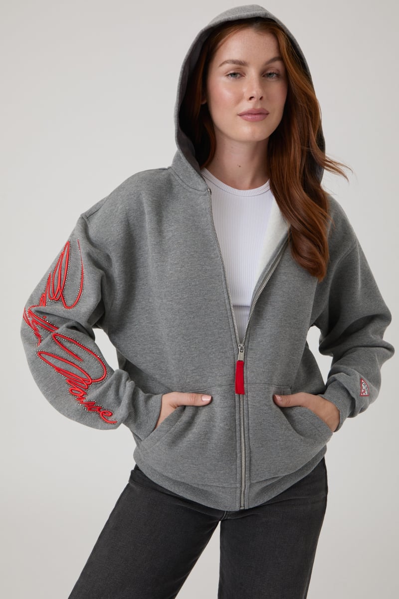 GUESS® Marilyn zipped sweatshirt Women