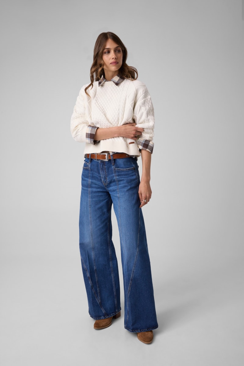 Wool-blend sweater