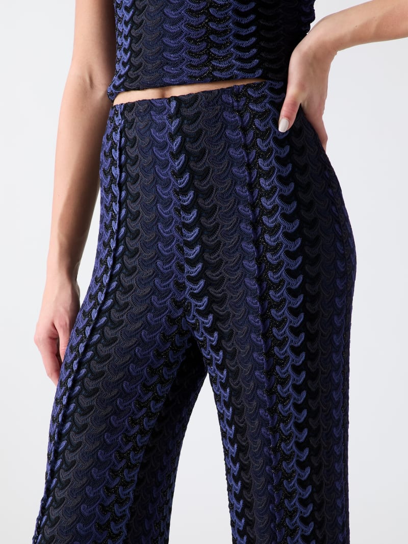 Striped flare pants - thumbnail 3
