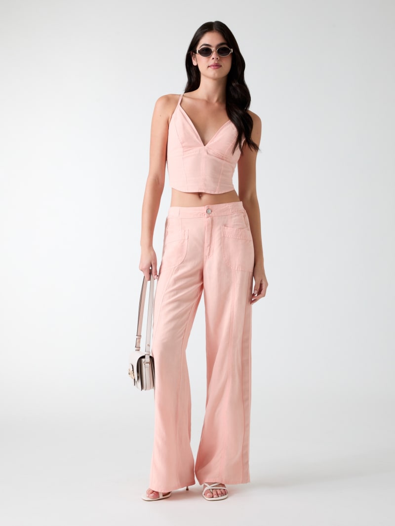 Linen-blend pants - thumbnail 2