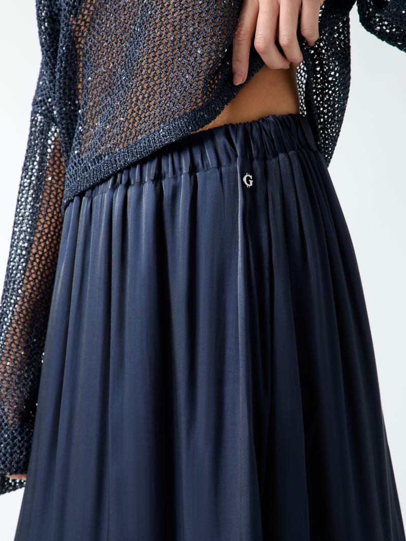 Pleated maxi skirt - thumbnail 9