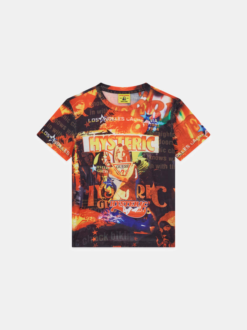 GUESS® Printed t-shirt Hysteric Glamour
