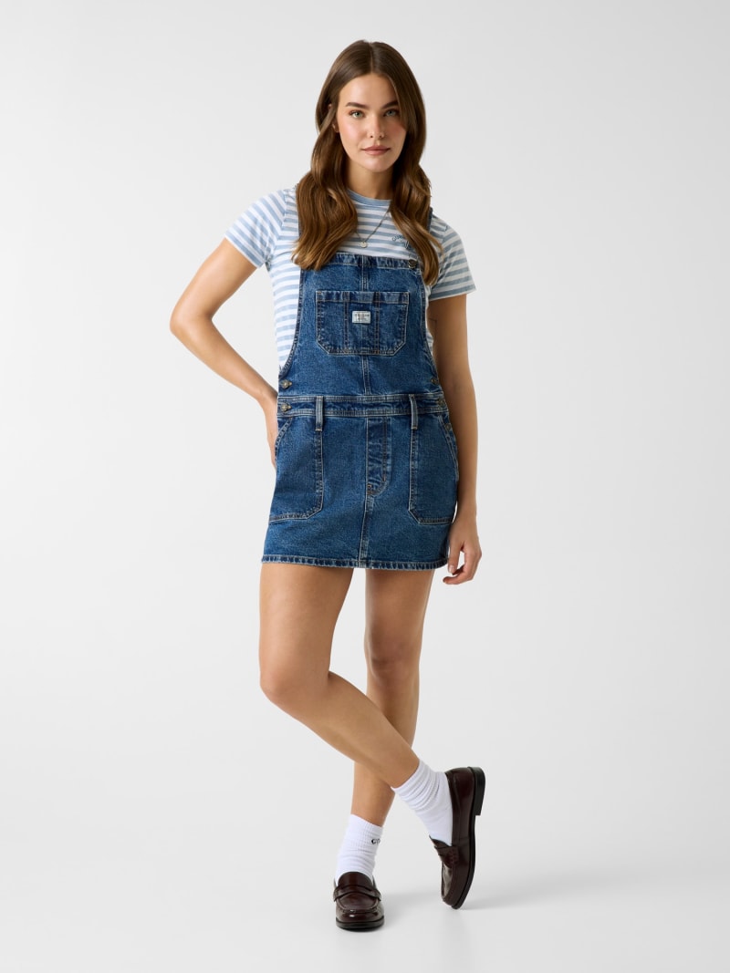 Denim salopette